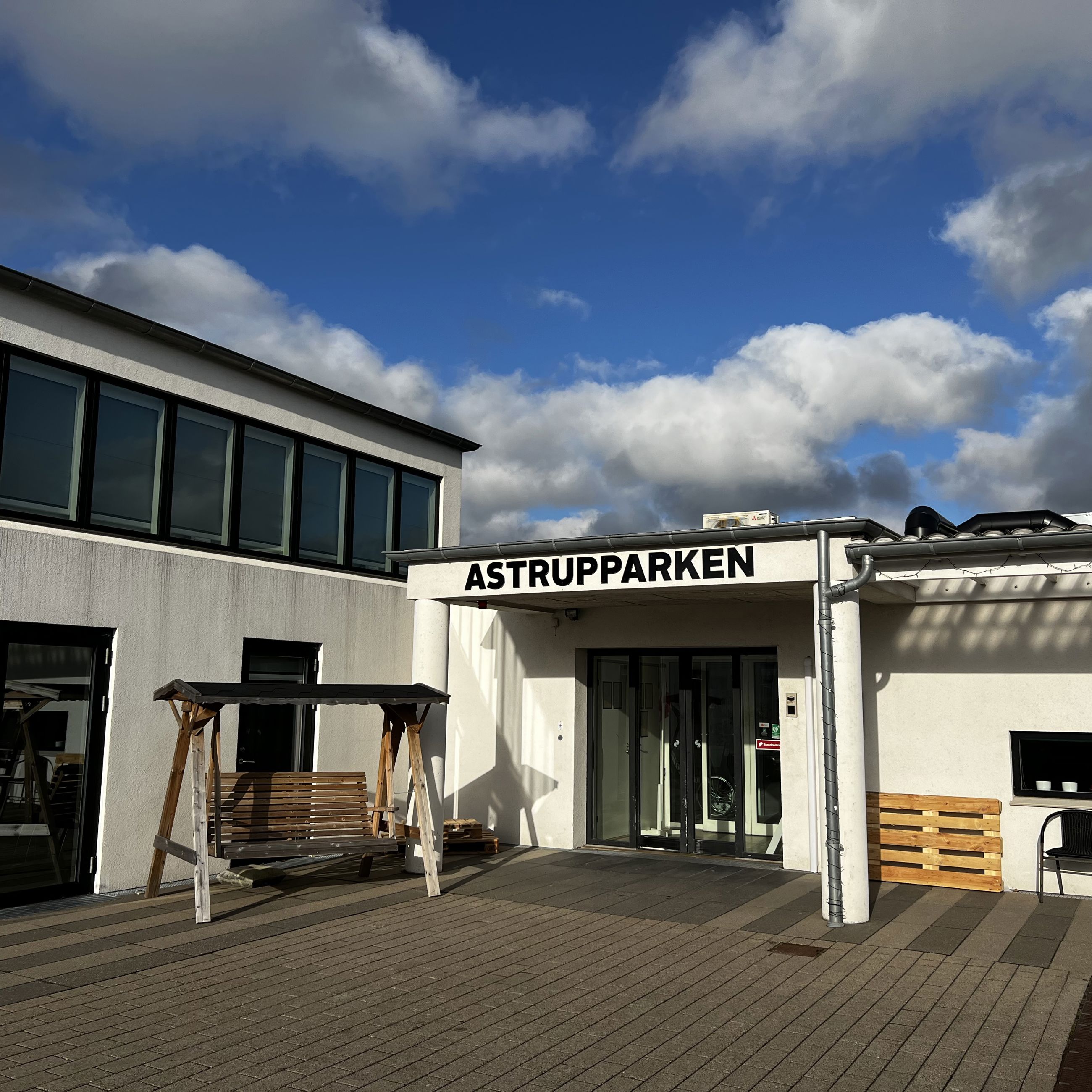 Indgang til Astrupparken