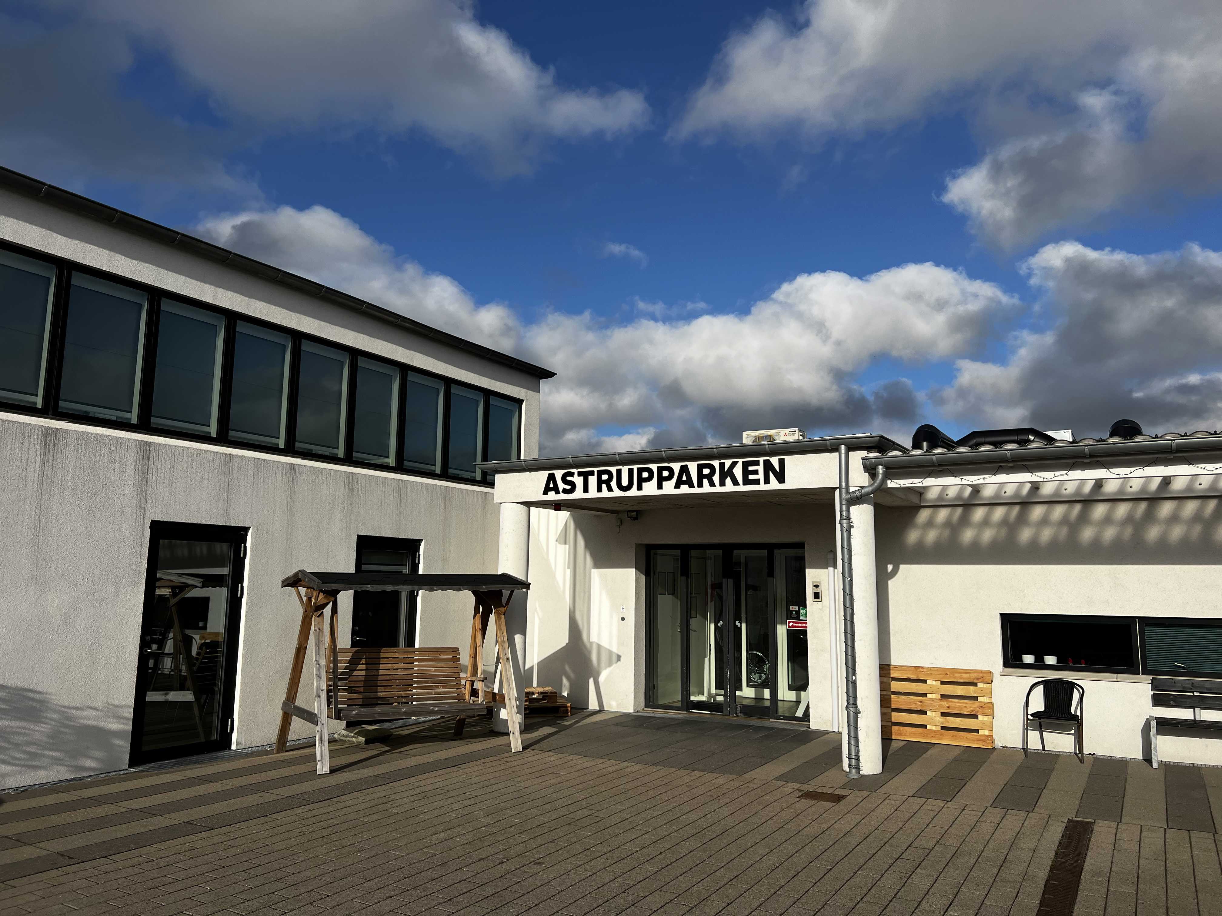 Indgang til Astrupparken