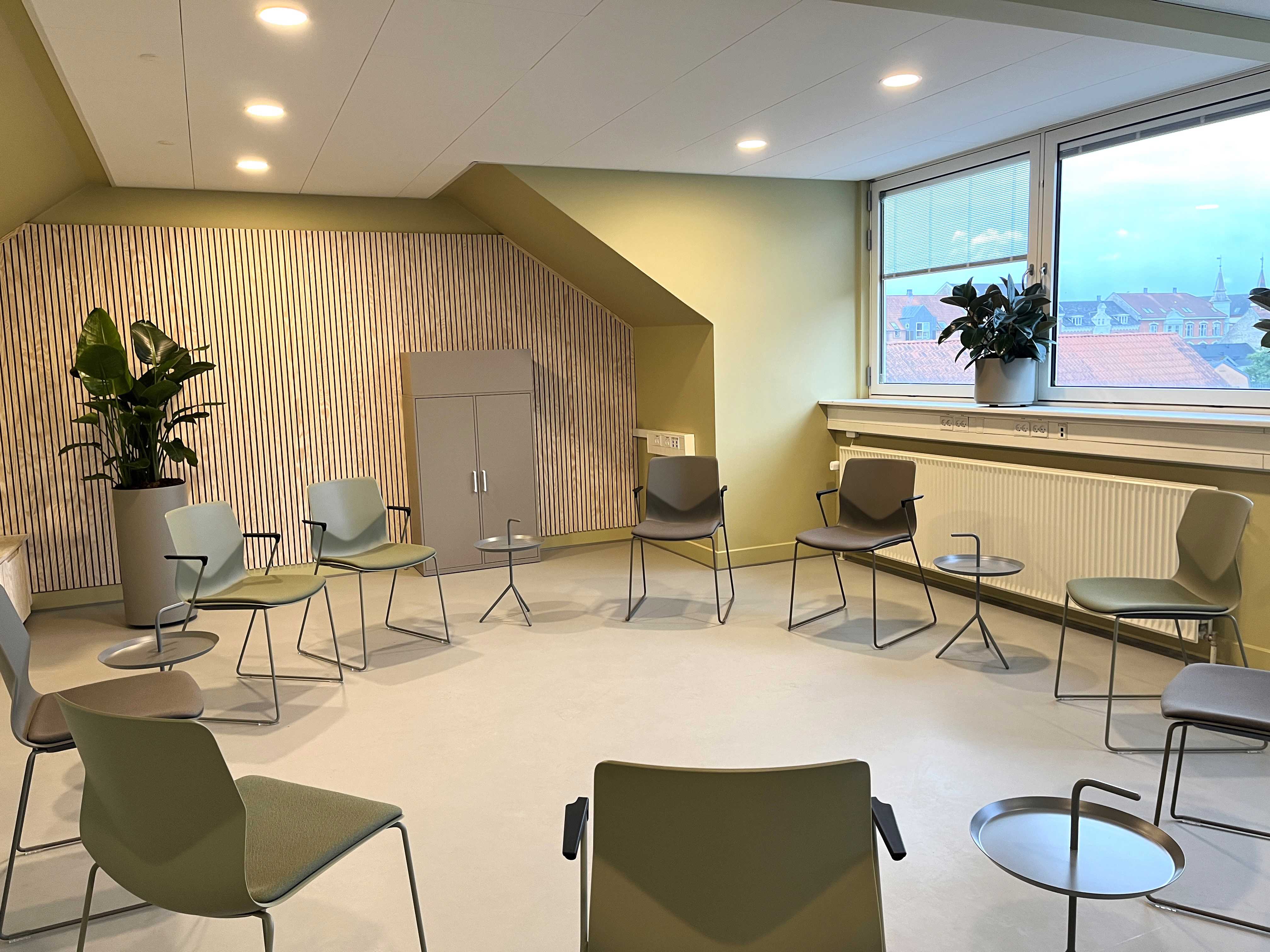 Mødelokale i Rusmiddelafsnittet